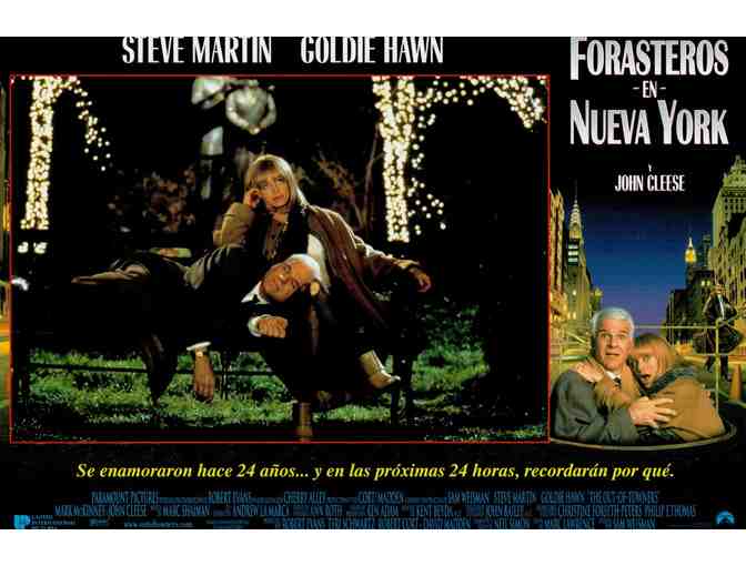 OUT OF TOWNERS, 1999, Spanish lobby cards, Steve Martin, Goldie Hawn