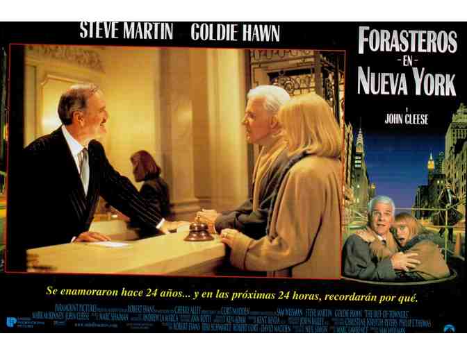 OUT OF TOWNERS, 1999, Spanish lobby cards, Steve Martin, Goldie Hawn