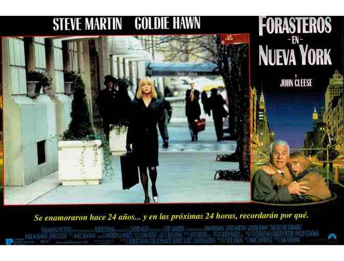 OUT OF TOWNERS, 1999, Spanish lobby cards, Steve Martin, Goldie Hawn