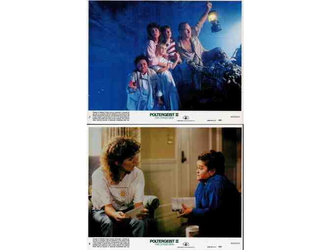 POLTERGEIST II, 1986, mini lobby cards, Jobeth Williams, Craig T. Nelson