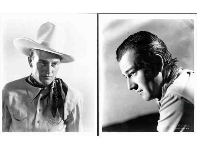 John Wayne, collectors lot, group of classic celebrity portraits, stills or photos