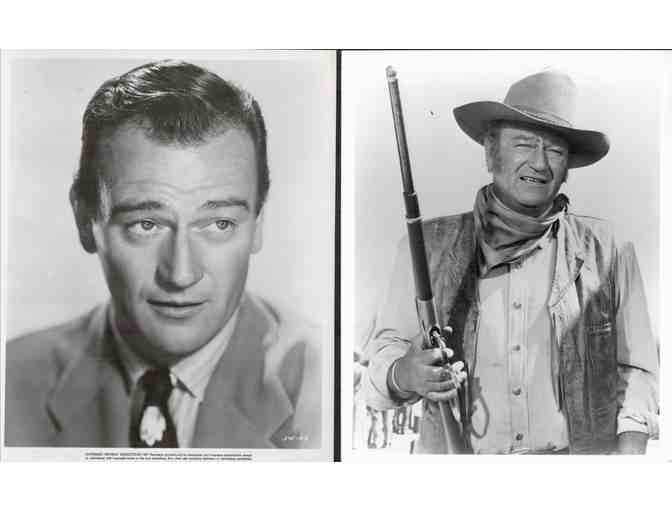 John Wayne, collectors lot, group of classic celebrity portraits, stills or photos