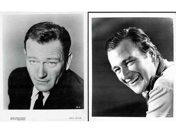 John Wayne, collectors lot, group of classic celebrity portraits, stills or photos