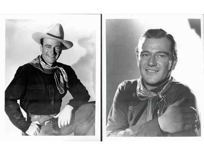 John Wayne, collectors lot, group of classic celebrity portraits, stills or photos