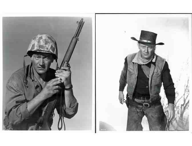 John Wayne, collectors lot, group of classic celebrity portraits, stills or photos