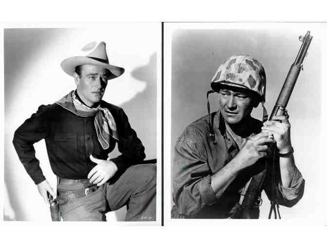 John Wayne, collectors lot, group of classic celebrity portraits, stills or photos