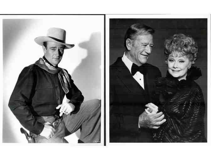 John Wayne, collectors lot, group of classic celebrity portraits, stills or photos