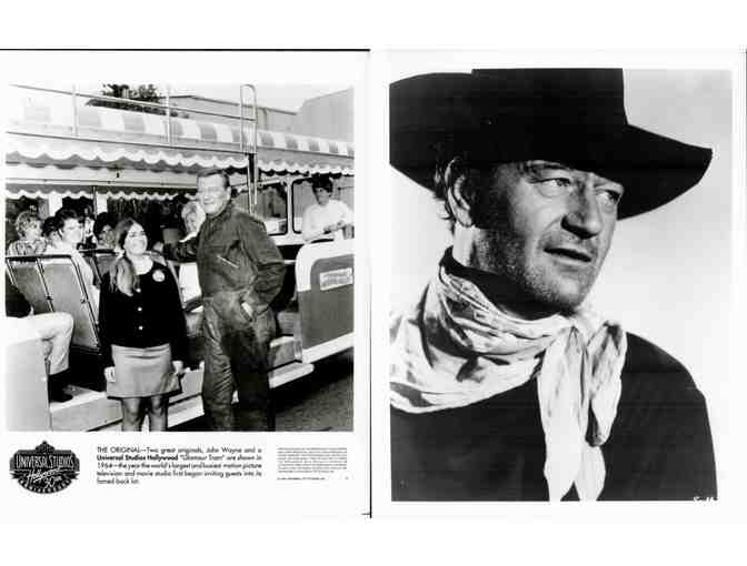 John Wayne, collectors lot, group of classic celebrity portraits, stills or photos