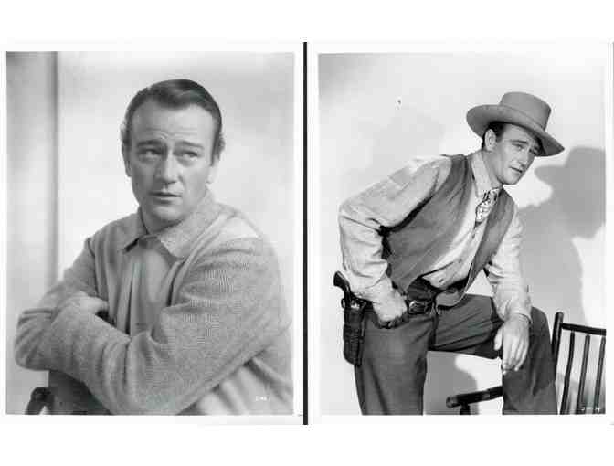 John Wayne, collectors lot, group of classic celebrity portraits, stills or photos