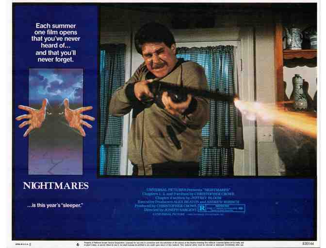 NIGHTMARES, 1983, lobby cards, Emilio Estevez, Moon Unit Zappa