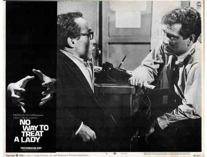 NO WAY TO TREAT A LADY, 1968, lobby cards, Rod Steiger, Lee Remick