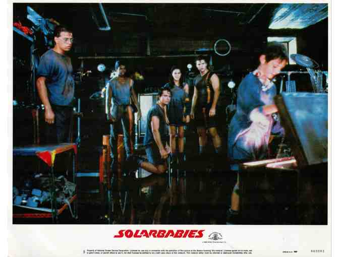 SOLARBABIES, 1986, lobby cards, Jason Patric, Lukas Haas