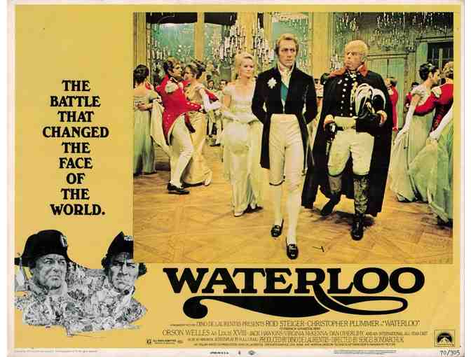 WATERLOO, 1970, lobby cards, Rod Steiger, Orson Welles