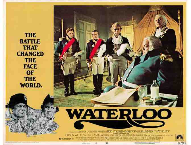 WATERLOO, 1970, lobby cards, Rod Steiger, Orson Welles