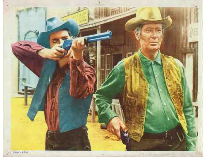 WEST OF MONTANA, 1964, lobby cards, Buddy Ebsen, Lois Nettleton