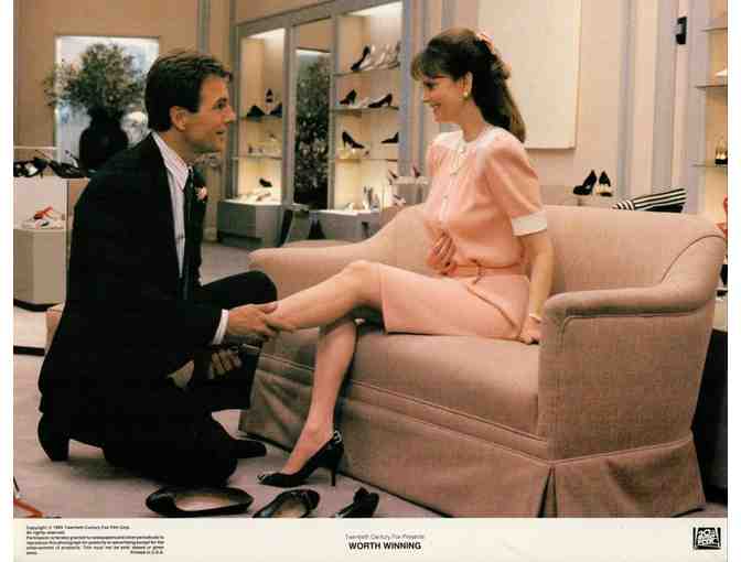 WORTH WINNING, 1989, lobby cards, Mark Harmon, Lesley Ann Warren