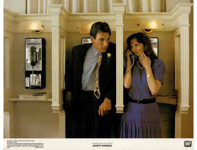 WORTH WINNING, 1989, lobby cards, Mark Harmon, Lesley Ann Warren