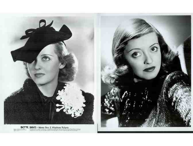 Bette Davis, group of classic celebrity portraits, stills or photos