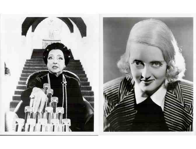 Bette Davis, group of classic celebrity portraits, stills or photos