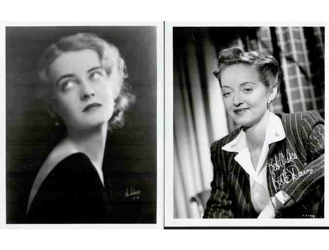 Bette Davis, group of classic celebrity portraits, stills or photos
