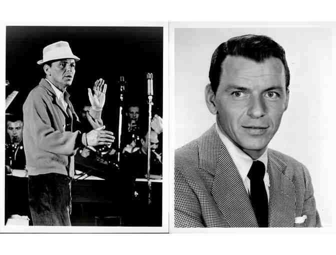 Frank Sinatra, group of classic celebrity portraits, stills or photos