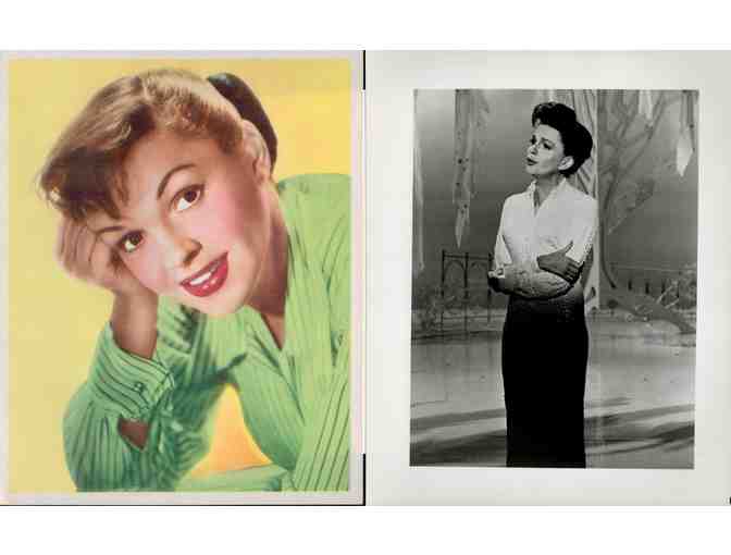 Judy Garland, group of classic celebrity portraits, stills or photos