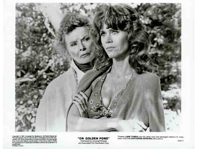 ON GOLDEN POND, 1981, movie stills, Henry Fonda, Katharine Hepburn