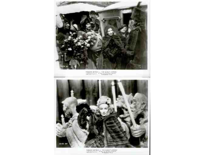 SCARLET EMPRESS, 1934, movie stills, collectors lot, Marlene Dietrich, John Lodge