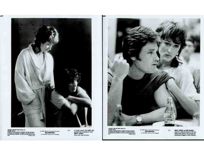 SILKWOOD, 1983, movie stills, Meryl Streep, Kurt Russell, Cher