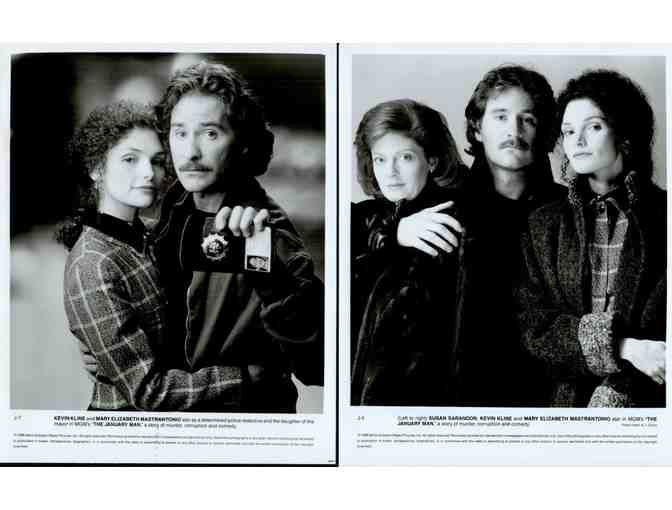 JANUARY MAN, 1989, movie stills, Kevin Kline, Susan Sarandon