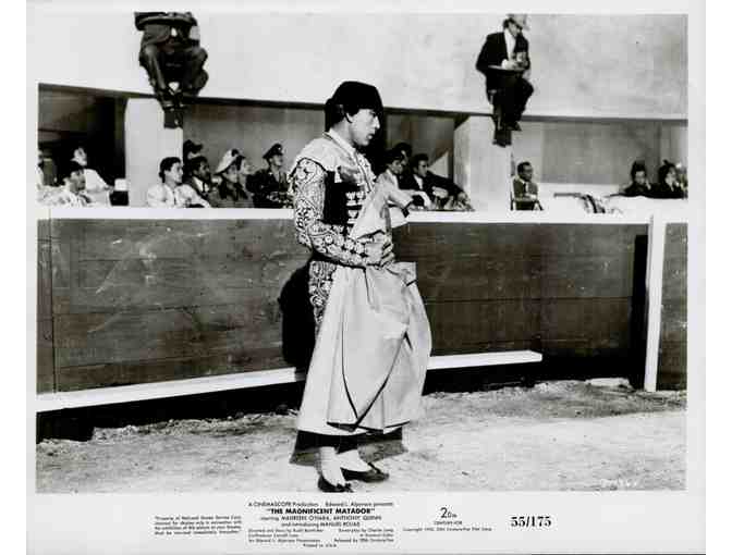 MAGNIFICENT MATADOR, 1955, movie stills, collectors lot, Maureen Ohara