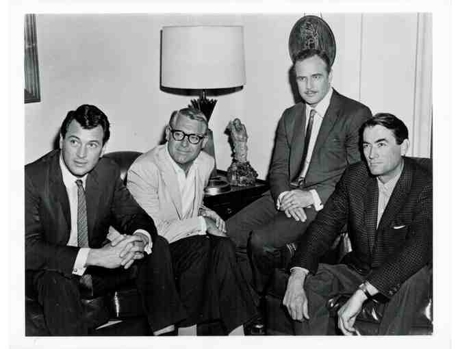 GREGORY PECK, group of classic celebrity portraits, stills or photos