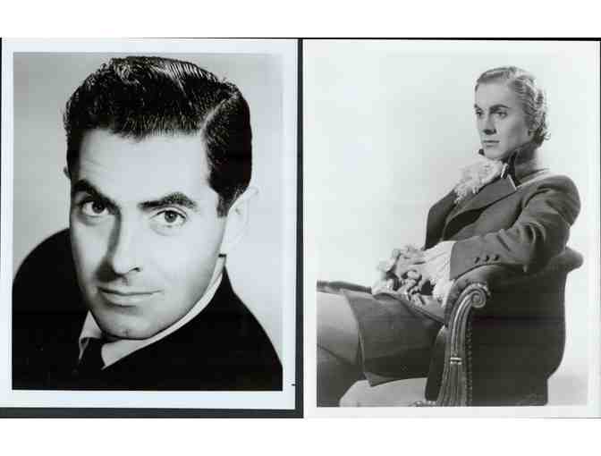 TYRONE POWER, collectors lot, group of classic celebrity portraits, stills or photos