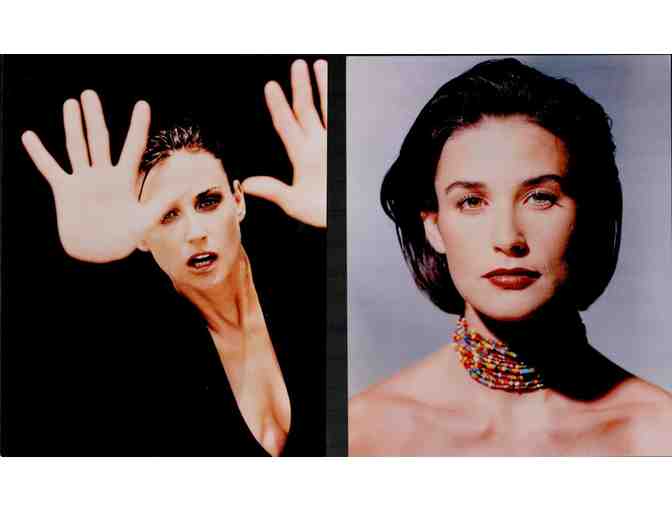 DEMI MOORE, group of classic celebrity portraits, stills or photos