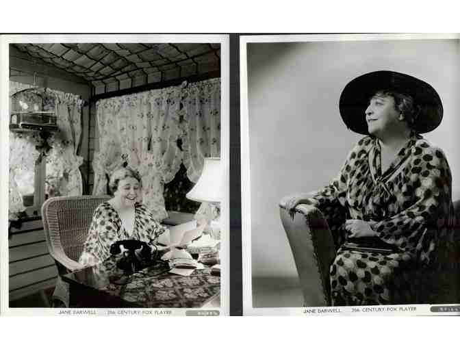 JANE DARWELL, group of classic celebrity portraits, stills or photos