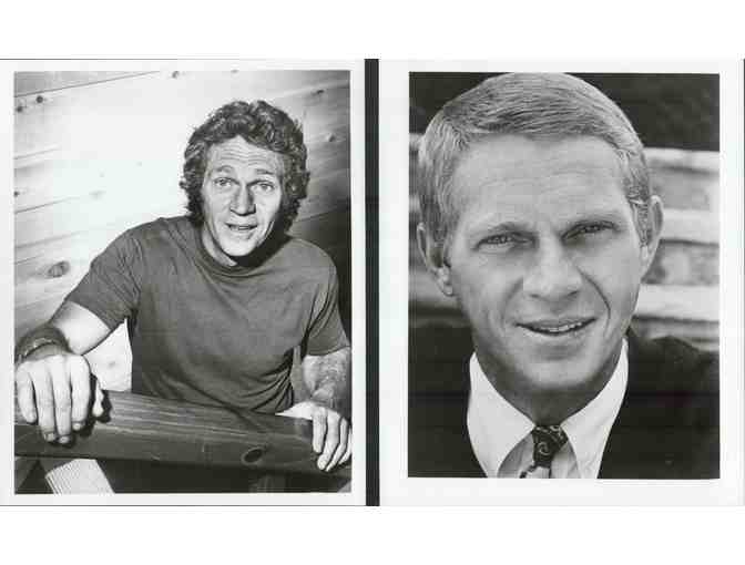 STEVE MCQUEEN, group of classic celebrity portraits, stills or photos