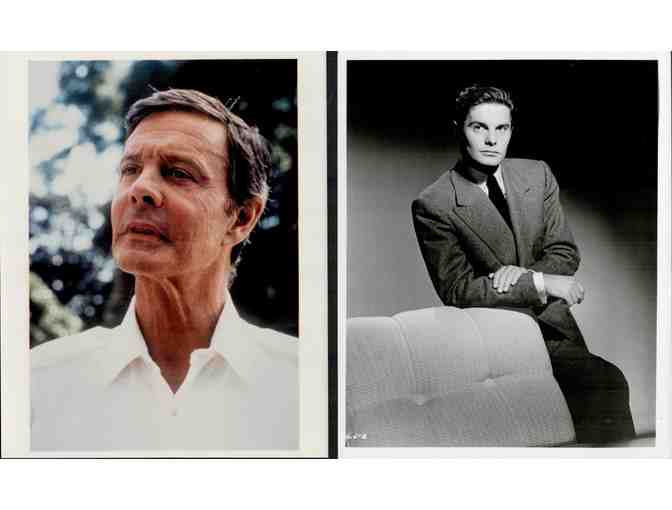 LOUIS JOURDAN, group of classic celebrity portraits, stills or photos