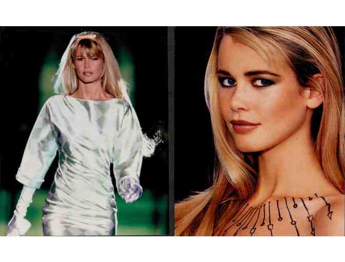 CLAUDIA SCHIFFER, group of classic celebrity portraits, stills or photos