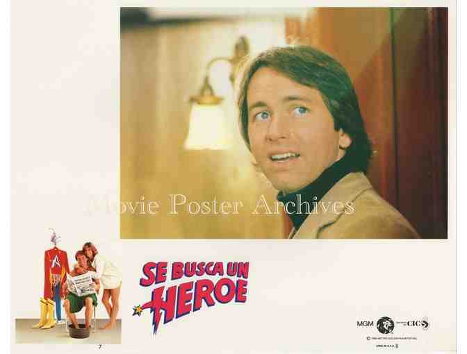 HERO AT LARGE, 1980, Spanish lobby cards, John Ritter, Anne Archer