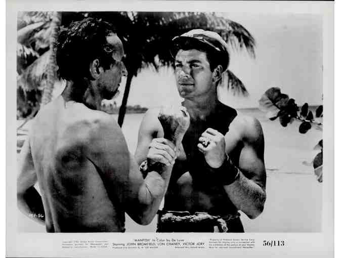 MANFISH, 1956, movie stills, John Bromfield, Lon Chaney Jr