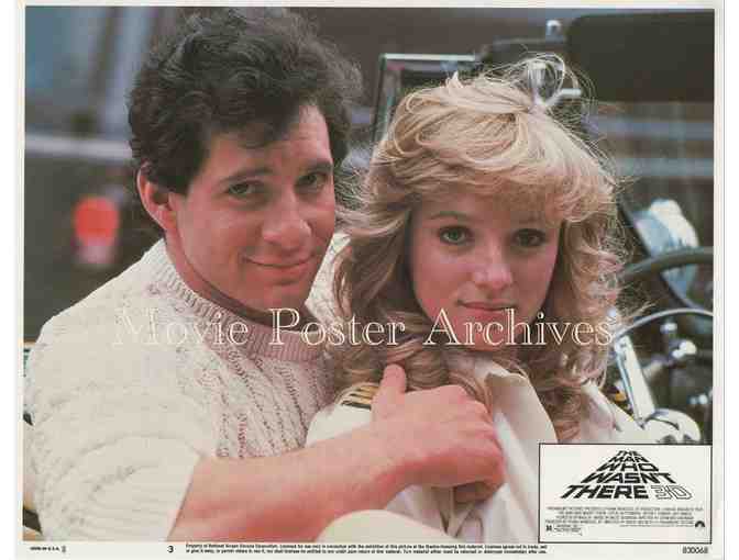 MAN WHO WASNT THERE 3-D, 1983, lobby cards, Steve Guttenberg