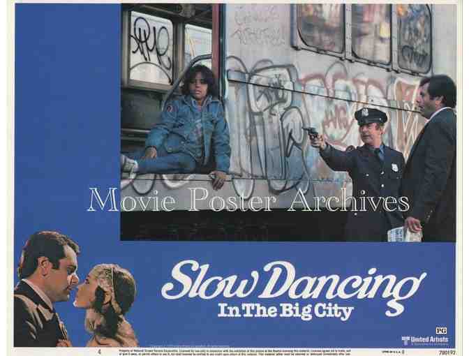 SLOW DANCING IN THE BIG CITY, 1978, lobby cards, Paul Sorvino