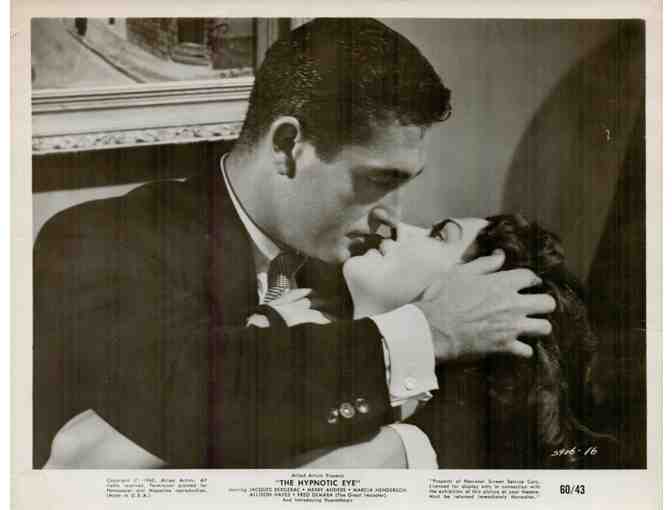 HYPNOTIC EYE, 1960, movie stills, Jacques Bergerac, Merry Anders