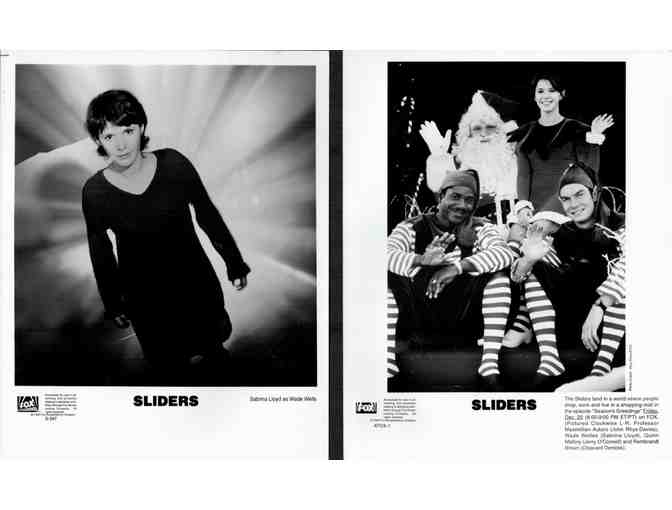 SLIDERS, 8x10 tv stills and photos, Jerry OConnell, John Rhys-Davies