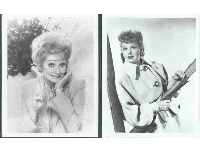LUCILLE BALL, group of classic celebrity portraits, stills or photos