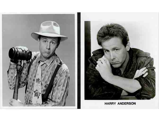 HARRY ANDERSON, group of classic celebrity portraits, stills or photos