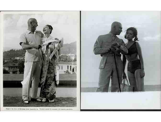 YUL BRYNNER, group of classic celebrity portraits, stills or photos