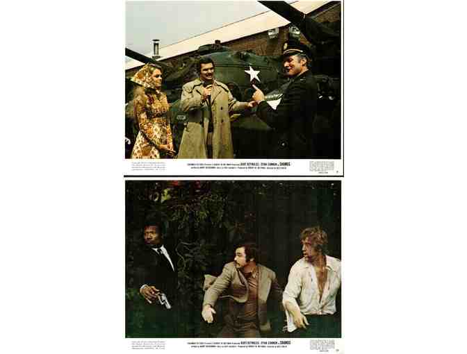 SHAMUS, 1973, mini lobby cards, Burt Reynolds, Dyan Cannon