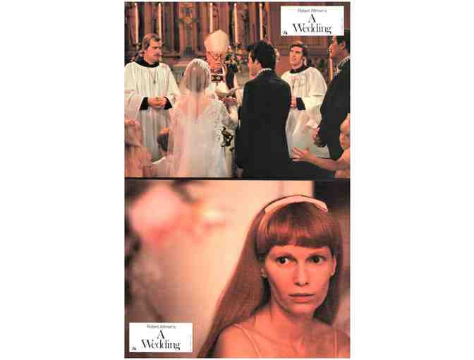 WEDDING, 1978, French lobby cards, Carol Burnett, Lillian Gish