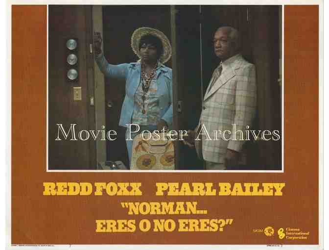NORMAN IS THAT YOU?, 1976, Spanish lobby cards, Redd Foxx, Pearl Bailey